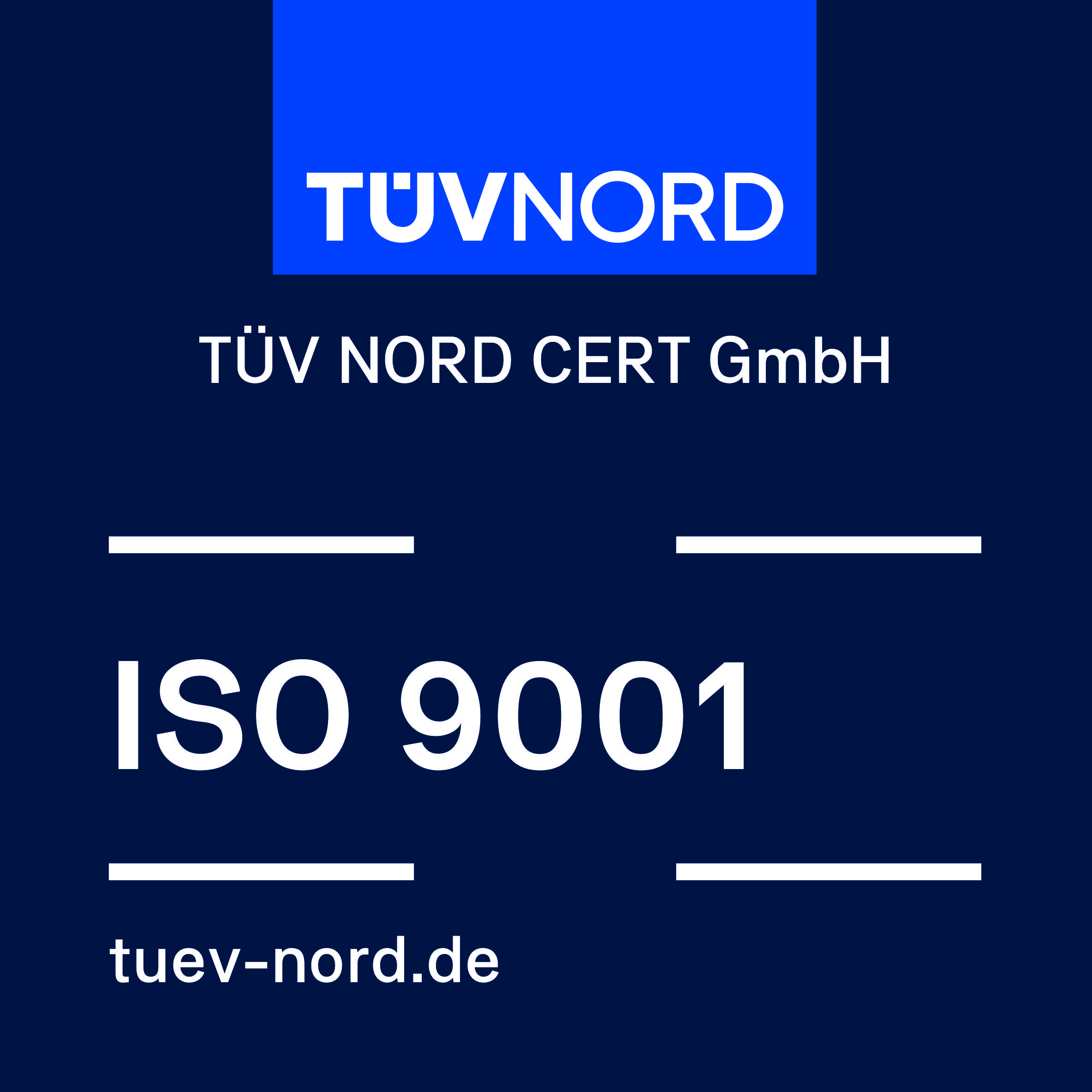 ISO 9001 Certification